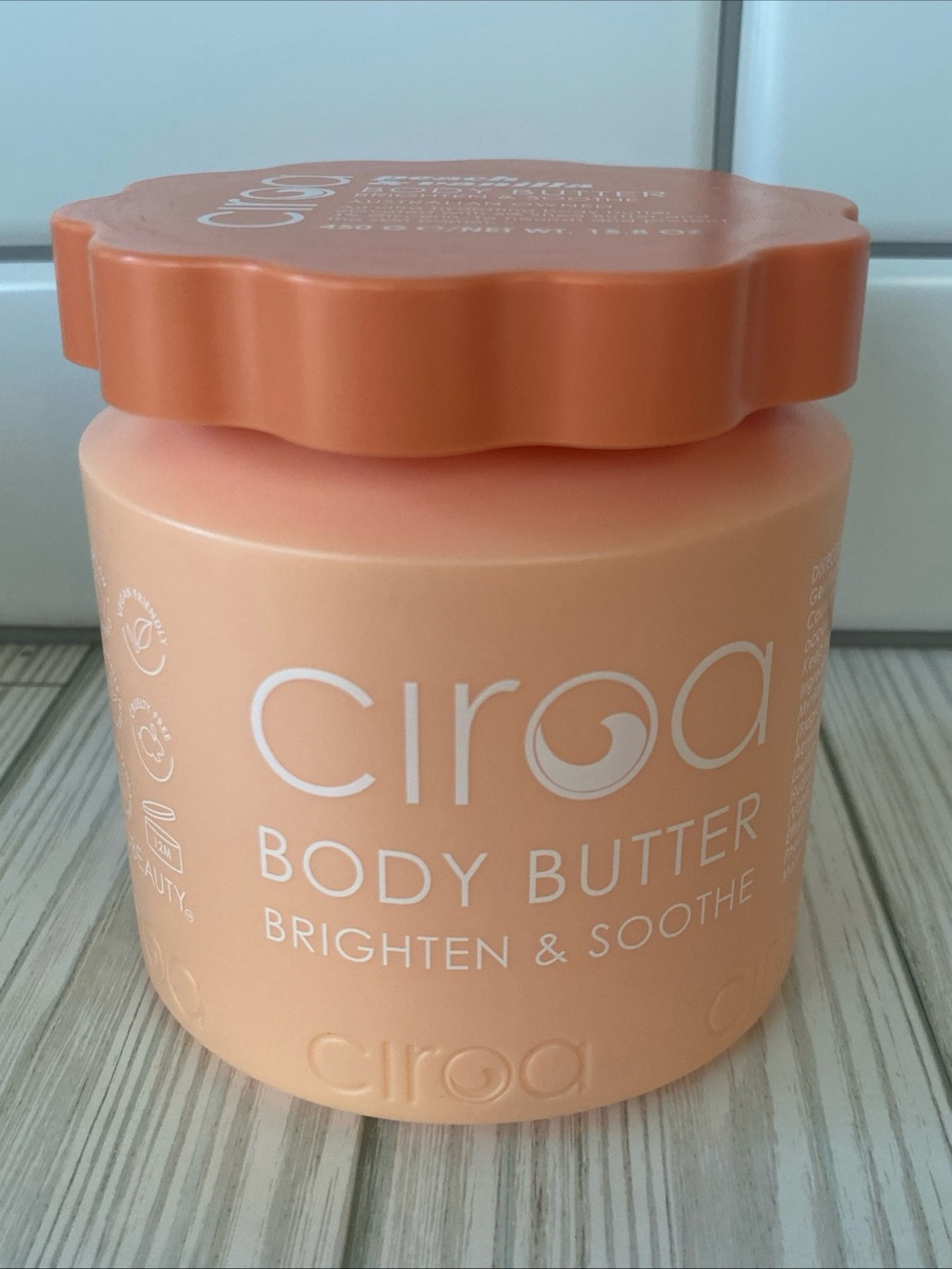 CIROA Body Butter *Peach & Vanilla* Vegan Friendly